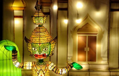 Lantern and interior Stock Photos