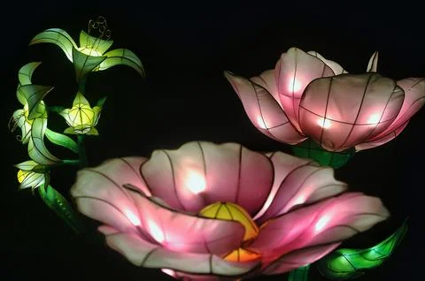 Lantern and interior Stock Photos