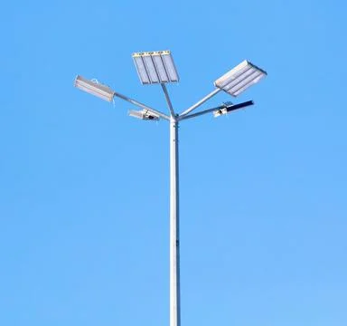 Lantern on a background of blue sky Stock Photos