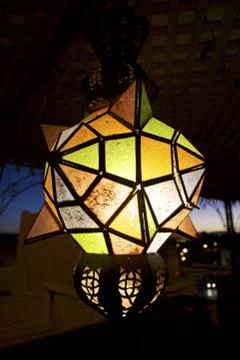 Lantern Bazaar Stock Photos