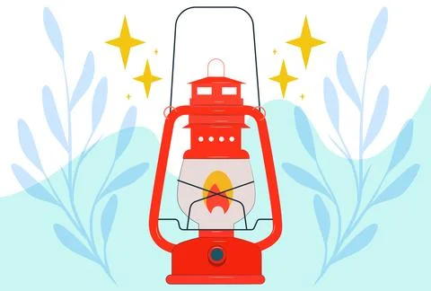 Lantern Concept Illustration Stock-Illustration