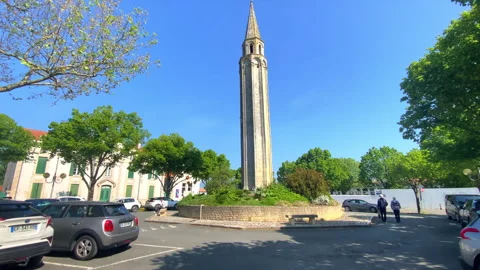 Lantern of the dead of Saint-Pierre-d'Oleron, France Stock Footage 275146322