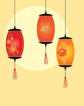 Lantern design Stock Illustration