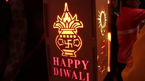 Lantern (Diwali) Stock Footage 208559422