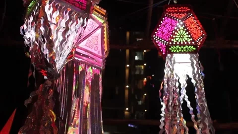 Lantern (Diwali) Stock Footage 208559663