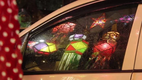 Lantern (Diwali) Stock Footage 208563783