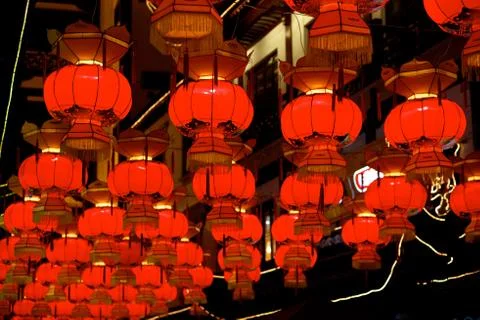Lantern exhibition Stock Photos