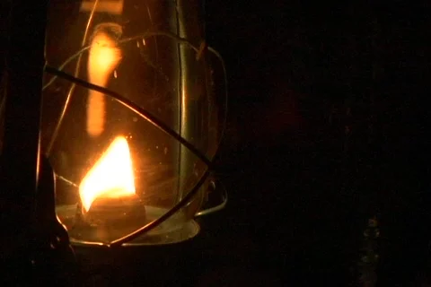 Lantern flame Stock Footage 151367