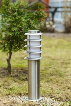 Lantern in the garden Foto stock