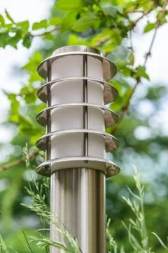 Lantern in the garden Foto stock