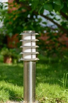 Lantern in the garden Fotos Stock