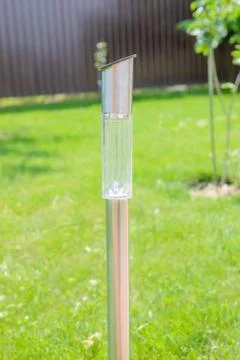 Lantern in the garden Stock Photos