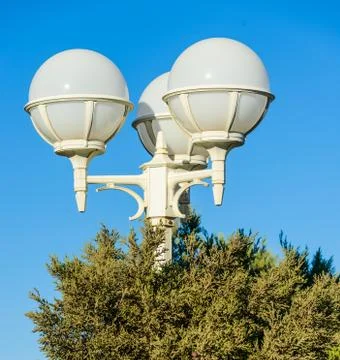 Lantern in the garden Foto stock