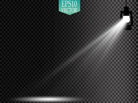 Lantern icon in black style isolated on white background. Mine symbol stock v Stock Illustration