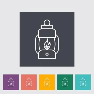 Lantern icon Stock Illustration