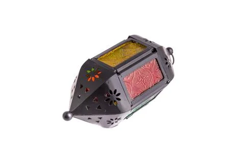 Lantern isolated on white background 库存照片