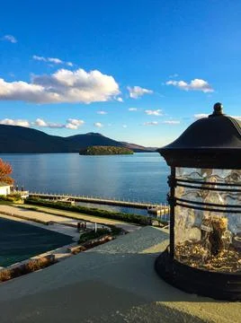 Lantern at the Lake Stock Photos