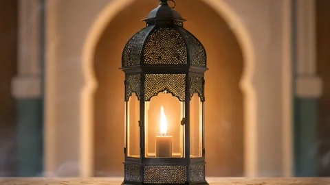 Lantern lamp candle light Stock-Footage 274415368