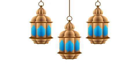 Lantern Lamps Stock Footage 329811421