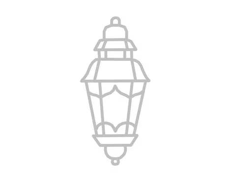 Lantern light background with low opacity Stock Illustration