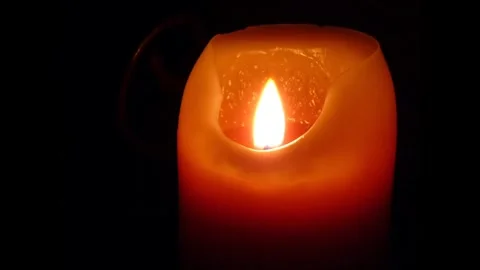 Lantern light candle lamp Video stock 273698798