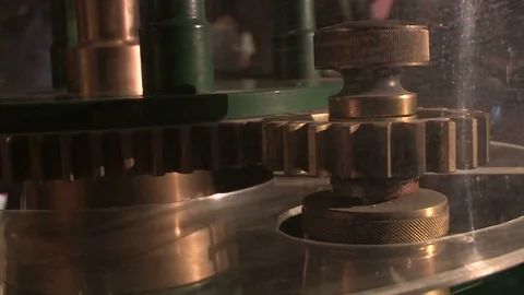 Lantern light gears Stock Footage 75438725