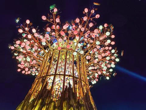 Lantern Lights Stock Photos