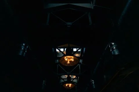 Lantern in the night Фото
