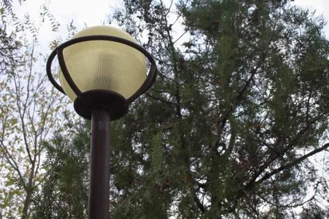 Lantern in the park. Stock Photos