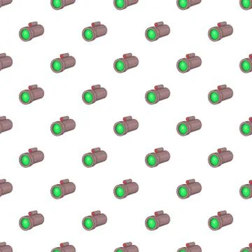 Lantern pattern, cartoon style 스톡 일러스트