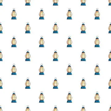 Lantern pattern creating a seamless festive background 스톡 일러스트