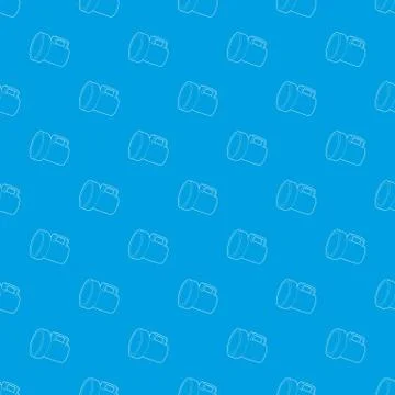 Lantern pattern vector seamless blue 스톡 일러스트