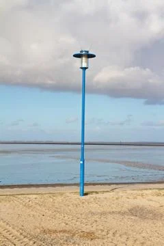 Lantern at the sea Foto stock