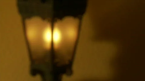 Lantern, soft to sharp focus Vídeo Stock 454207