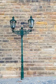 Lantern on the street Stock Photos