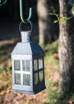 Lantern in the sun... Stock Photos