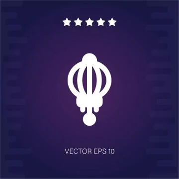 Lantern vector icon Stock Illustration