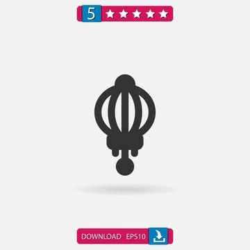 Lantern vector icon Stock Illustration