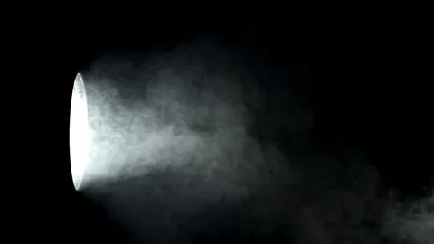 Lantern in white smoke. Filmed on a high-speed camera at 1000 fps. Stock Footage 319307016