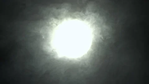 Lantern in white smoke. Filmed on a high-speed camera at 1000 fps. Stock Footage 319308310