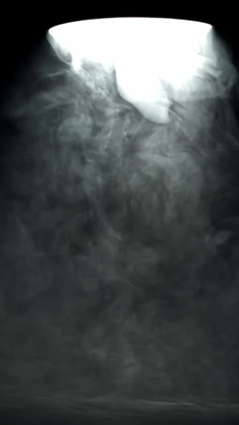 Lantern in white smoke. Filmed on a high-speed camera at 1000 fps Stock Footage 335373485
