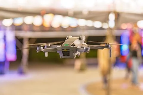 Lanterns and drones Stock Photos