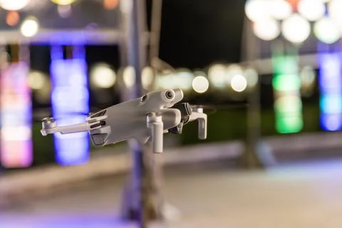 Lanterns and drones Stock Photos