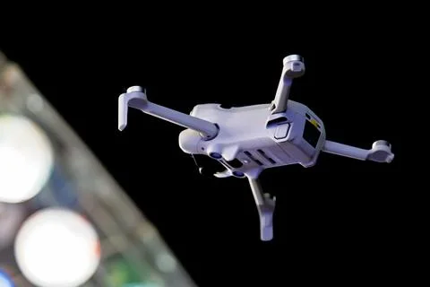 Lanterns and drones Stock Photos