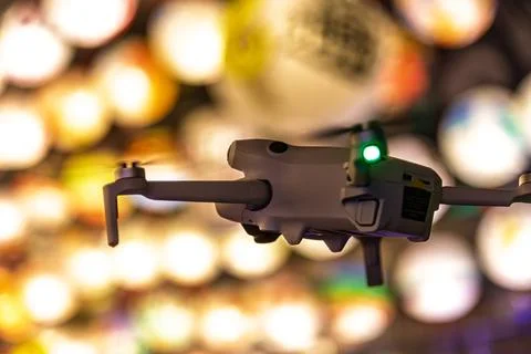 Lanterns and drones Stock Photos
