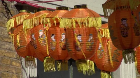 Lanterns 스톡 동영상 49974005