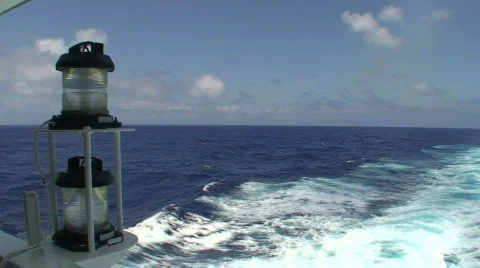 Lanterns: Nautical Scene Stock Footage 455160