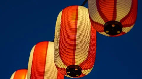 Lanterns Foto stock