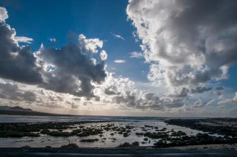 Lanzarote beach 写真素材