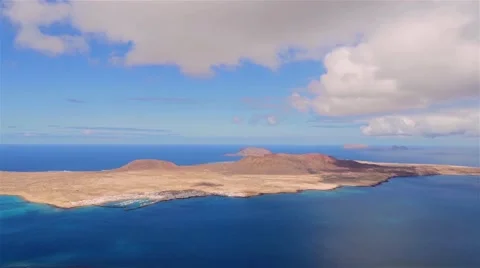 Lanzarote, La Graciosa Stock Footage 55097885